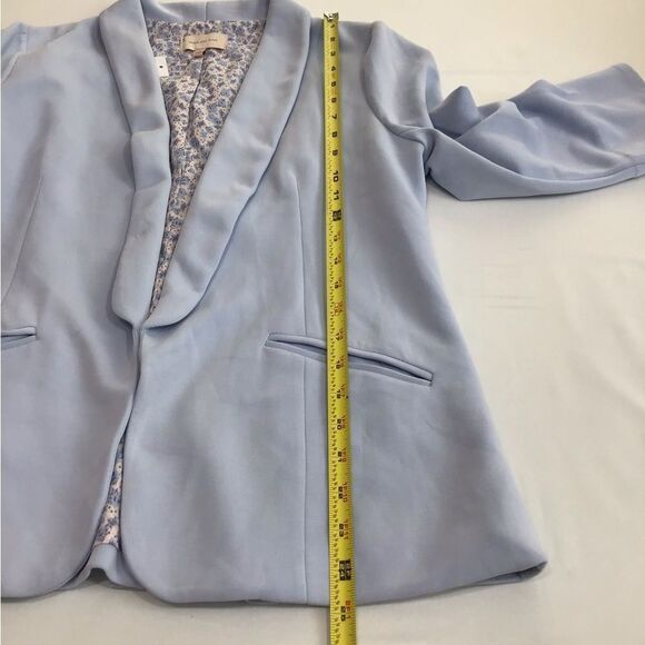 Skies are Blue Women Hannah Modal Scuba Blazer New Size Large - Picture 12 of 12